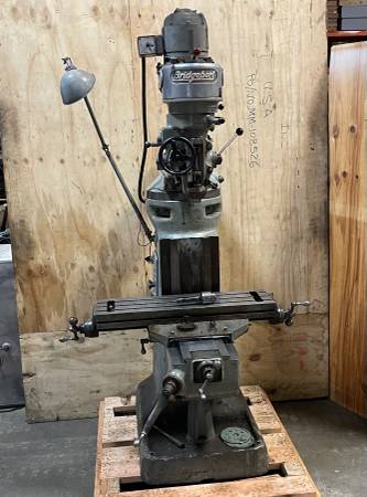 Bridgeport milling machine 1