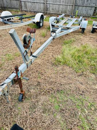 NICE COX GALVANIZED BOAT TRAILER FOR A 14'-17’ BOAT 1