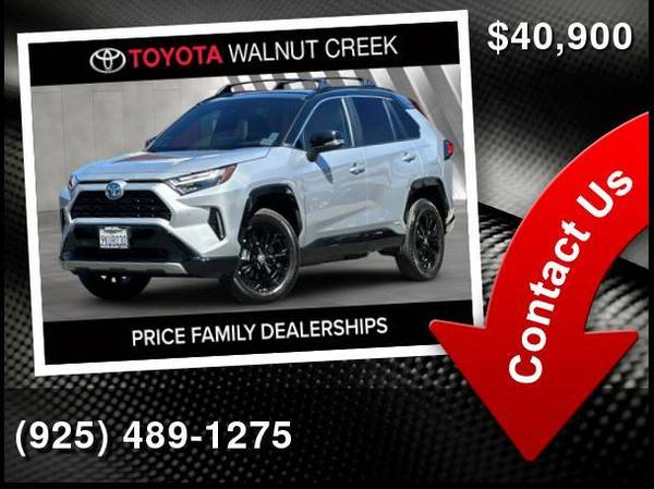 2024 Toyota RAV4 Hybrid XSE - $40,900 (ToyotaWalnutCreek.com, CA)63483225148673120