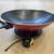 14" Electric Skillet with lid in red 3 thumbnail