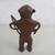 African Tribal Art Hunter & Dog Solid Brass Vtg Sculpture-9 1/4" Tall 6 thumbnail