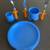 Toddler breakfast/dining set by Alessi (from Italy) 3 thumbnail