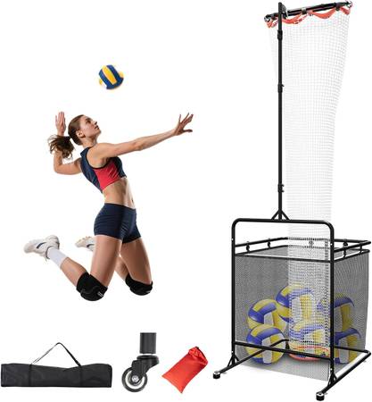 Volleyball Setter Training Equipment ith Ball Collection Net #5111 1
