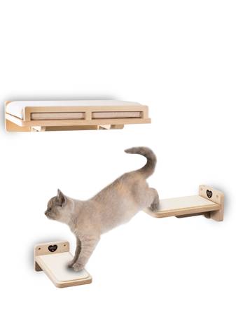 Cat Wall steps + bed 1