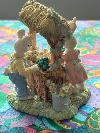 Easter - Bunnies Shopping for Dinner 1