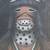 Original David Dalasohya Jr. Hopi "Badger Katsina" Painting 5 thumbnail