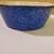 Vintage Blue/White Enamel Austria Bowl  8" 3 thumbnail