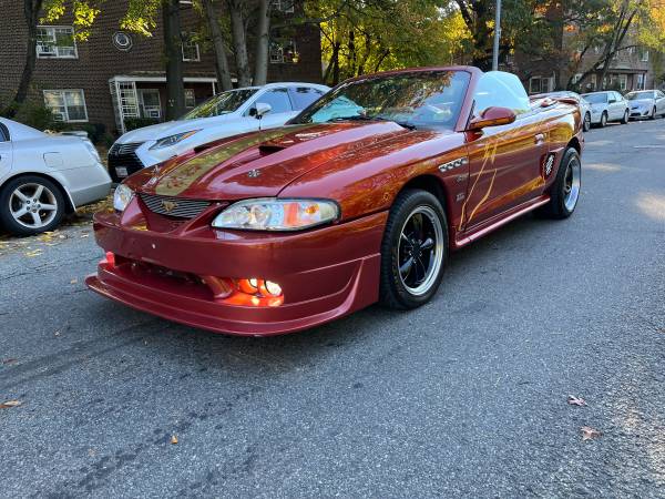 1997 FORD MUSTANG GT CONVERTIBLE SUPER CHARGED - $12,995 (Flushing)63654711706753122