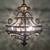 Crystal Chandelier by TI 3-Lights Farmhouse English Bronze 19"diameter 4 thumbnail
