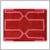 8ft 6in X 9ft 8in Raspberry Red With Pink Trellis Flatweave Rug 8 thumbnail