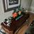 cherry console table white oak curio cab 3 thumbnail