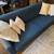 Mid-Century Modern Blue Sofa | 91" 2 thumbnail
