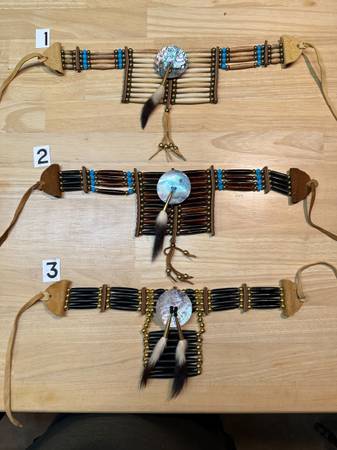 ~ BONE HAIRPIPE CHOKERS LOT B ~ 1