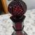 Vintage Ruby Red Avon Wine Decanter 1876 3 thumbnail