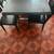 REAL OAK SHINY BLACK DINNER TABLE 3 thumbnail