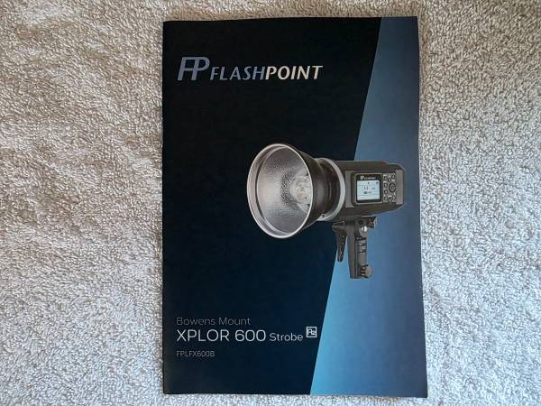 Flashpoint XPLOR 600 R2 Manual All-In-One Outdoor Flash 1