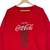 Vintage Coca-Cola Sweatshirt Mens Large Red 2 thumbnail
