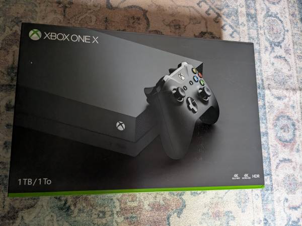 Brand New Highly Collectible Factory Sealed XBOX ONE X Microsoft Xbox 1