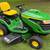 LN John Deere S110 42” Riding Mower ONLY 39 Hours & Brinley 10 CF Dump 5 thumbnail