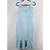 Light Blue Bandage Knee-Length Party Gown Dress S 2 thumbnail