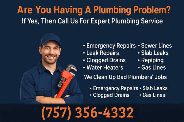 ✅PLUMBER  -  Quality Work  -  Honest Pricing  -  No Games 1