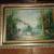 Beautiful, large galery framed painting of pretty outdoor scenery 1 thumbnail