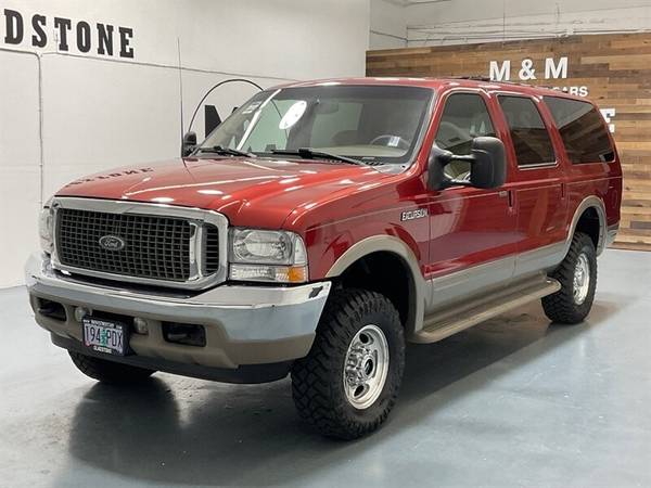 2001 Ford Excursion 4x4 4WD Limited  / 7.3L DIESEL / ZERO RUST / NEW T 1