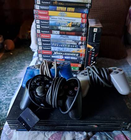 Ps 2 game with games 1