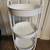 3-tier round metal rolling utility cart 1 thumbnail