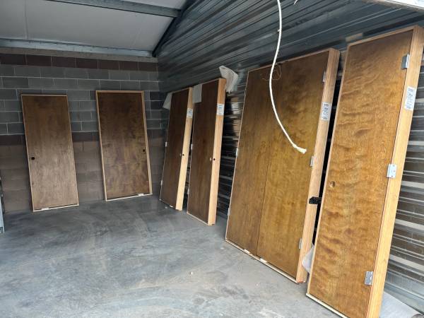 Doors - Interior Solid Core Birch Stained & Ready 1