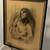 Vintage Charcoal Portrait – Framed Art (24.75” × 30.75”) 2 thumbnail