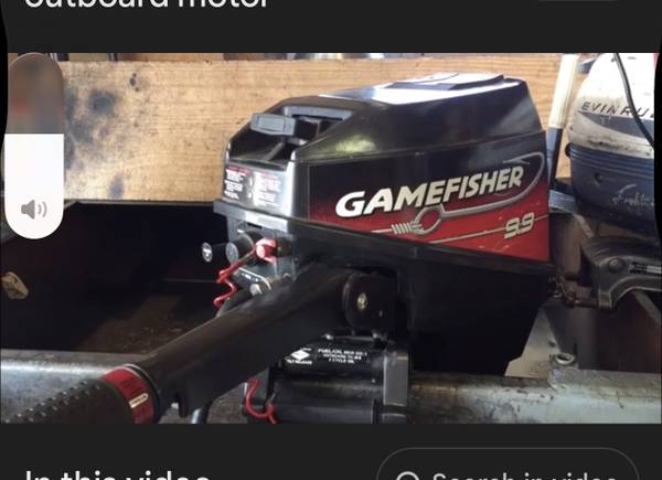 9.9 gamefisher outboard motor 1