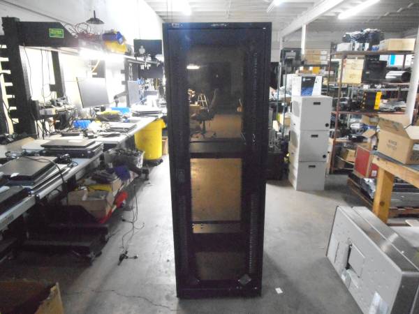 Server 42' Black Rack 6ft Sides & Doors Complete - computers - by Server 42' Black Rack 6ft Sides & Doors Complete - computers - by