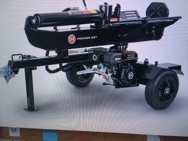 need a DR wood splitter & brush cutter 1