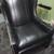 Genuine Black Leather Arm Chair 2 thumbnail