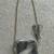 Victoria secret silver metallic big with a tassel 1 thumbnail