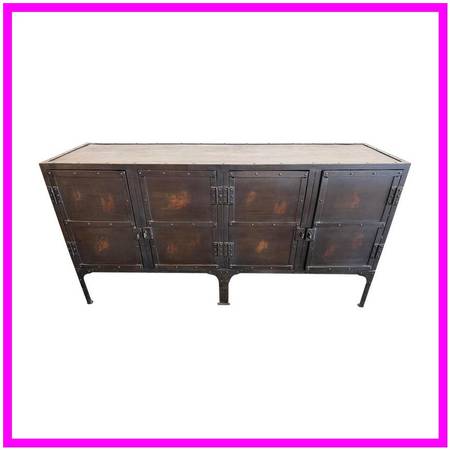 Restoration Hardware Industrial Tool Chest Sideboard 1