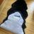 Black 6 X 2 ft sheepskin Rug Throw Black Long Natural Decor 12 thumbnail