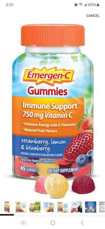 Emergen-C Gummies NEW SAVE $8 SAVE 60% 1