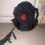 Found Blk back pack with a design on the front on Plumb lane 1 thumbnail