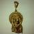 Fashion Gold Haloed Jesus Jumbo Pendant JMB47 3 thumbnail