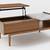 West Elm Mid-Century Marble Pop-Up Coffee Table 1 thumbnail