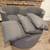 Ethan Allen MICKEY MOUSE CLUB Oversize "Chair and a Half" In Gray 2 thumbnail
