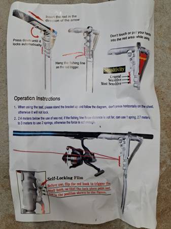 Automatic Fishing Rod Holder with Sensitivity Settings 1