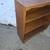 Vintage Mid-Century Solid Wood Bookcase w/Glass Sliders 4 thumbnail