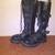 Mens Demonia leather 20 hole boots 1 thumbnail