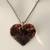 Orgonite Heart Pendant,Amethyst Garnet Copper Resin, High Vibration Je 3 thumbnail