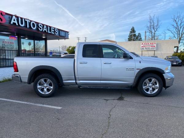 RAM 1500 Big Horn 2014 4X4 Quad Cab*RR CAM* EXTRA LIMPIO*IMPRESIONANTE*LLAME - $15,750 (Sacramento)63613706624129121