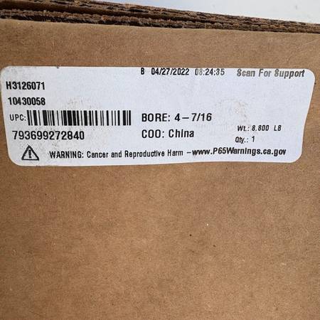 Link Belt Rexnord PLB6871FR 4-7/16" Pillow Block Bearing Assembly - $1,200 (East Wenatchee)63441596012801124