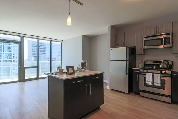 $2,100 / 589ft2 - Hermoso estudio con lavadora/secadora, pisos de tablones, electrodomésticos de acero inoxidable (Loop/Nueva Zona Este)63781303050243120